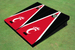 University Of Cincinnati Red And Black Matching Triangle Cornhole Boards