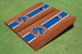 Boise State University Royal Rosewood Matching Long Strip Cornhole Boards