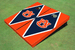 Auburn University Navy And Orange Matching Diamond Cornhole Boards