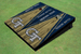 Georgia Tech Gold And Navy Wood Look Matching Triangle Cornhole Boards
