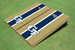 Georgia Tech Navy And Gold Matching Long Stripe Cornhole Boards