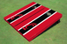 University Of Cincinnati Black And Red Matching Long Stripe Cornhole Boards