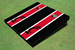 University Of Cincinnati Red And Black Matching Long Stripe Cornhole Boards