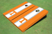 University Of Tennessee White And Orange Matching Long Stripe Cornhole Boards
