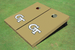 Georgia Tech Gold Matching Solid Cornhole Boards