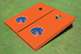 Boise State University Orange Matching Solid Cornhole Boards