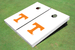 University Of Tennessee White Matching Solid Cornhole Boards
