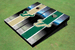 University Of South Florida Field Long Strip Alternating Themed Cornhole Boards