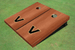 Vanderbilt University Solid Rosewood Cornhole Boards