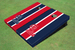 University Of Mississippi Alternating Long Stripe Cornhole Boards