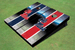 University Of Mississippi Field Long Strip Alternating Themed Cornhole Boards