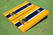 University of California Berkeley Navy And Yellow Matching Long Stripe Cornhole Boards