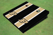 Purdue University Gold And Black Matching Long Stripe Cornhole Boards