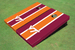 Virginia Tech Alternating Long Stripe Cornhole Boards