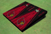 University of Louisville Red and Black Matching Wood Look Triangle Cornhole Boards