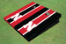 University of Nebraska Alternating Long Stripe Cornhole Boards University of Nebraska Alternating Long Stripe Cornhole Boards