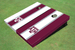 Texas A&M Alternating Long Stripe Cornhole Boards