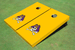 East Carolina University Yellow Matching Solid Cornhole Boards
