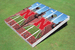 University of Nebraska Stadium Long Strip Themed Cornhole Boards