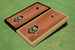University Of Central Florida "Knightro" Rosewood Alternating Border Cornhole Boards