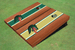 University of Alabama Birmingham Dragon Head Rosewood Alternating Long Stripe Custom Cornhole Boards University of Alabama Birmingham Dragon Head Rosewood Alternating Long Stripe Custom Cornhole Boards