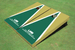 University of Alabama Birmingham UBA Green and Gold Matching Triangle Custom Cornhole Boards