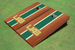 University of Alabama Birmingham UBA Rosewood Green matching Long Stripe Custom Cornhole Boards