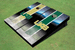 University of Alabama Birmingham UBA Field Stripe Alternating Custom Cornhole Boards
