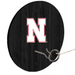 University Of Nebraska Black Ring Toss Lawn Game University Of Nebraska Black Ring Toss Lawn Game