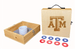 Texas A&M University Engraved Square Washer Toss Set Texas A&M University Engraved Square Washer Toss Set