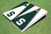 Michigan State University "S" Alternating Triangle Cornhole Boards