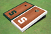 Michigan State University "S" Rosewood Alternating Border Cornhole Boards Michigan State University "S" Rosewood Alternating Border Cornhole Boards