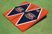 Auburn University "Tiger Eyes" Navy And Orange Matching Diamond Cornhole Boards