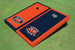 Auburn University "Tiger Eyes" Alternating Border Cornhole Boards Auburn University "Tiger Eyes" Alternating Border Cornhole Boards