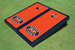 Auburn University "Tiger Eyes" Navy Matching Border Cornhole Boards