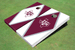 Texas A&M "State Outline" Alternating Diamond Cornhole Boards Texas A&M "State Outline" Alternating Diamond Cornhole Boards