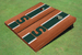 Michigan State University "S" Hunter Rosewood Matching Long Strip Cornhole Boards Michigan State University "S" Hunter Rosewood Matching Long Strip Cornhole Boards