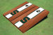 Michigan State University "S" White Rosewood Matching Long Stripe Cornhole Boards Michigan State University "S" White Rosewood Matching Long Stripe Cornhole Boards