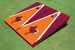 Virginia Tech "HokieBird" Orange And Maroon Matching Triangle Cornhole Boards