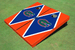 University of Florida Royal and Orange Matching Diamond Cornhole Boards