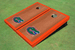 University of Florida Orange Rosewood Matching Border Cornhole Boards