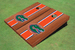 University of Florida Orange Rosewood Matching Long Stripe Cornhole Boards