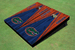 University of Florida Royal and Orange Matching Wood Look Triangle Cornhole Boards