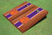 Clemson University Purple Rosewood Matching Long Stripe Cornhole Boards Clemson University Purple Rosewood Matching Long Stripe Cornhole Boards