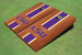 Louisiana State University Purple Rosewood Matching Long Stripe Cornhole Boards