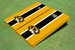 University of Missouri Black and Gold Matching Long Stripe Cornhole Boards