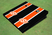 Oklahoma State University Orange and Black  Matching Long Stripe Cornhole Boards