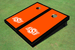 Oklahoma State University Black Matching Border Cornhole Boards