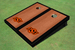 Oklahoma State University Black Rosewood Matching Border Cornhole Boards