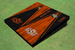 Oklahoma State University Alternating Wood Look Triangle Cornhole Boards Oklahoma State University Alternating Wood Look Triangle Cornhole Boards